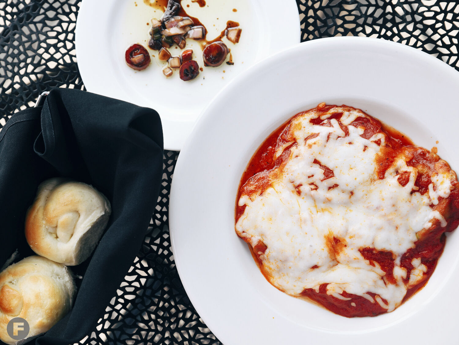 Spinach Ravioli from Viona's Italian Bistro